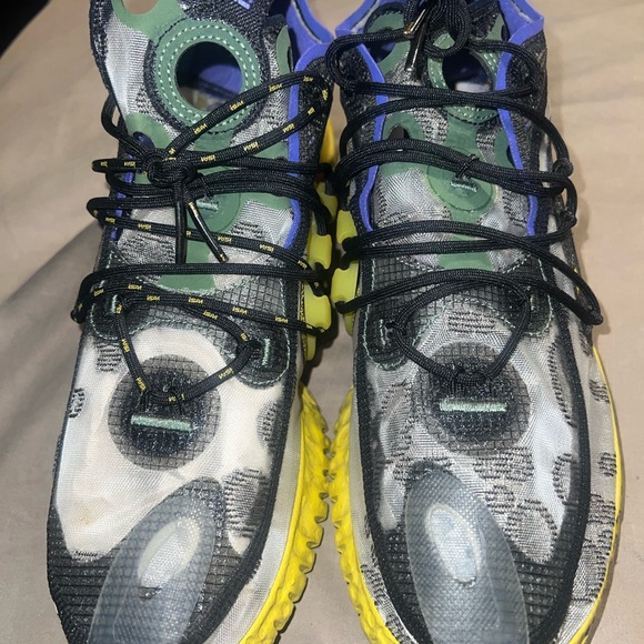 Nike Athletic Shoes - Black Yellow Green Blue